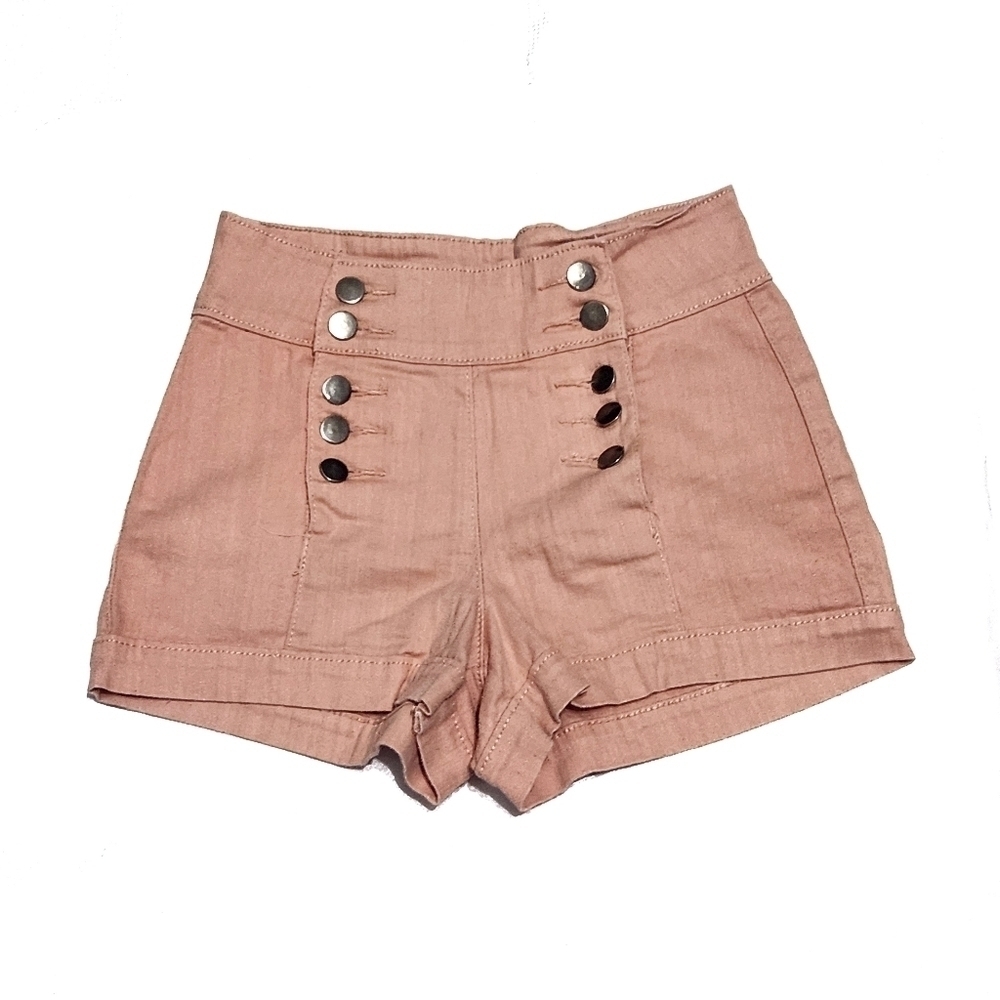 Roma  Emporium Pink Denim Shorts Size US 3